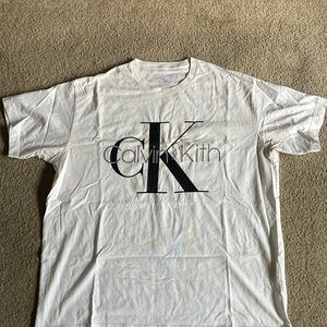 Kith x Calvin Klein White Logo Tee